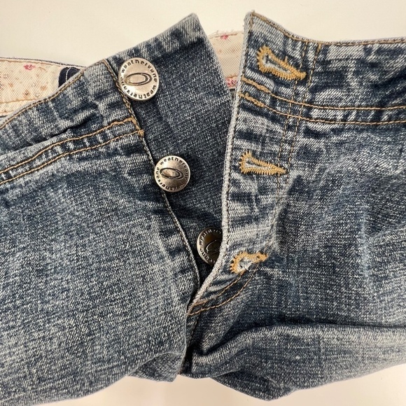 Weather Vane Cut Off Button Fly Jean Shorts Size 32 Women's - Picture 5 of 7